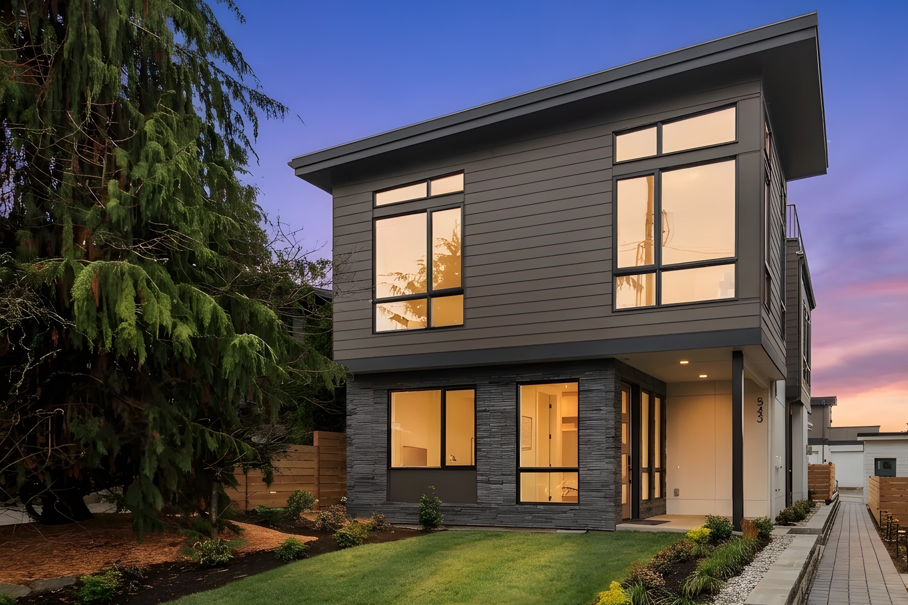 543 Exterior Twilight Michaels